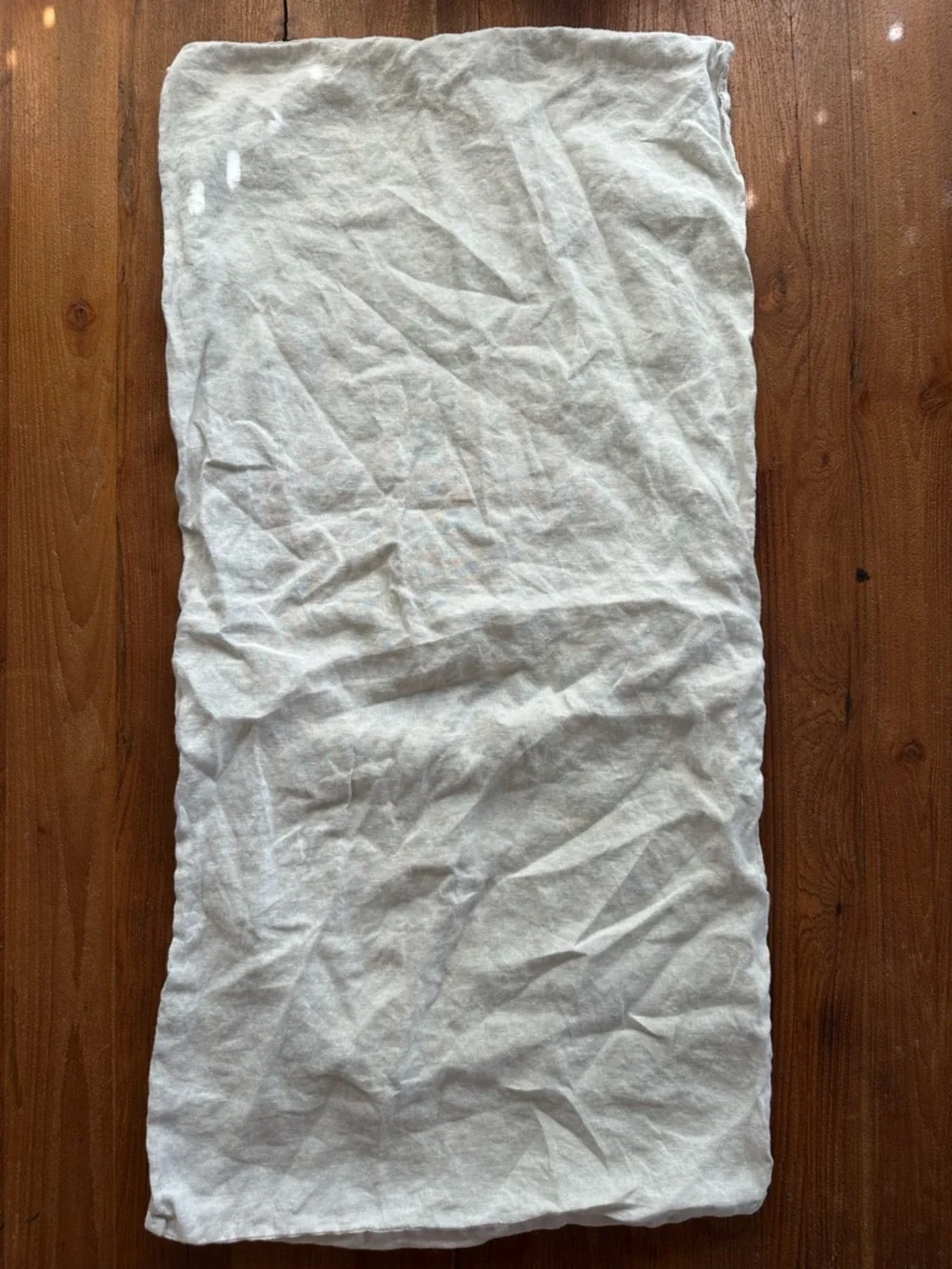 West Elm Belgian Flax Linen King Pillow Sham 20x36 Neutral Oatmeal Quiet Luxury